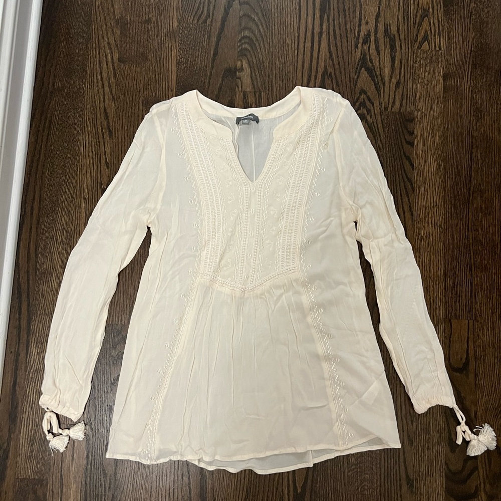White Neiman Marcus Blouse